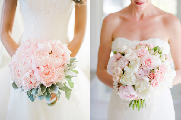 Romantic wedding flowers